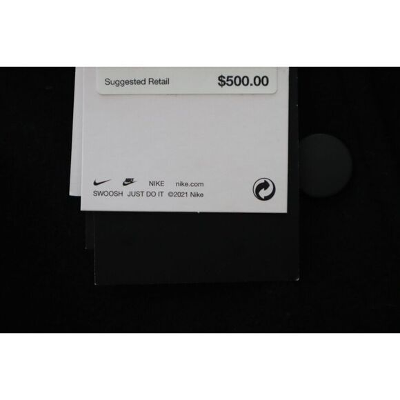 Nike FN3672-010 Women's Sz S Black Oversized Wool/Leather Destroyer Jacket - Picture 5 of 14